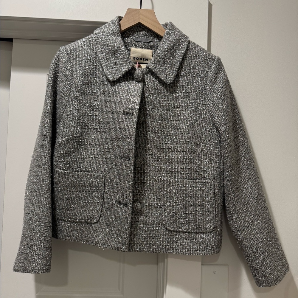 Boden Rye Metallic Jacket - Picture 2 of 8